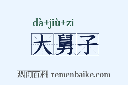 大舅子是什么意思的图片